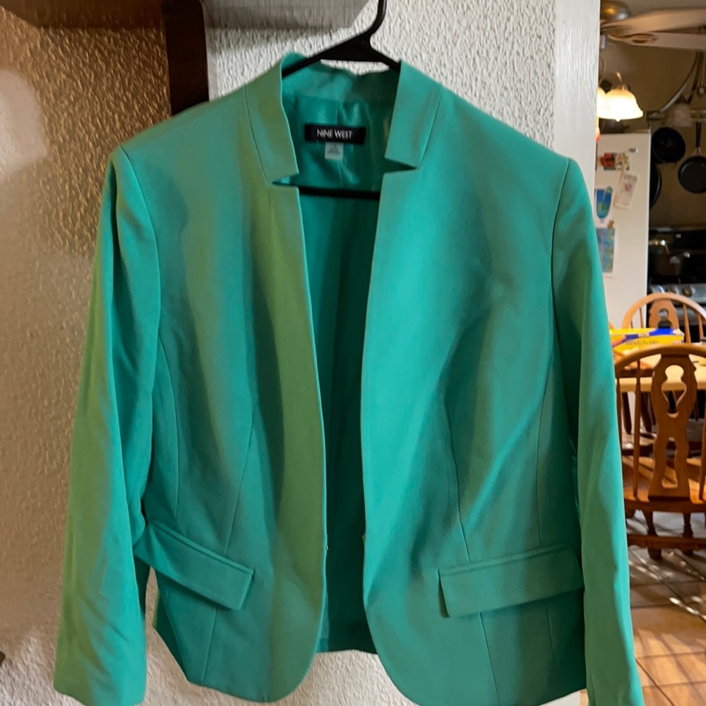 NEW WITH TAGS, size 12 collorless jacket